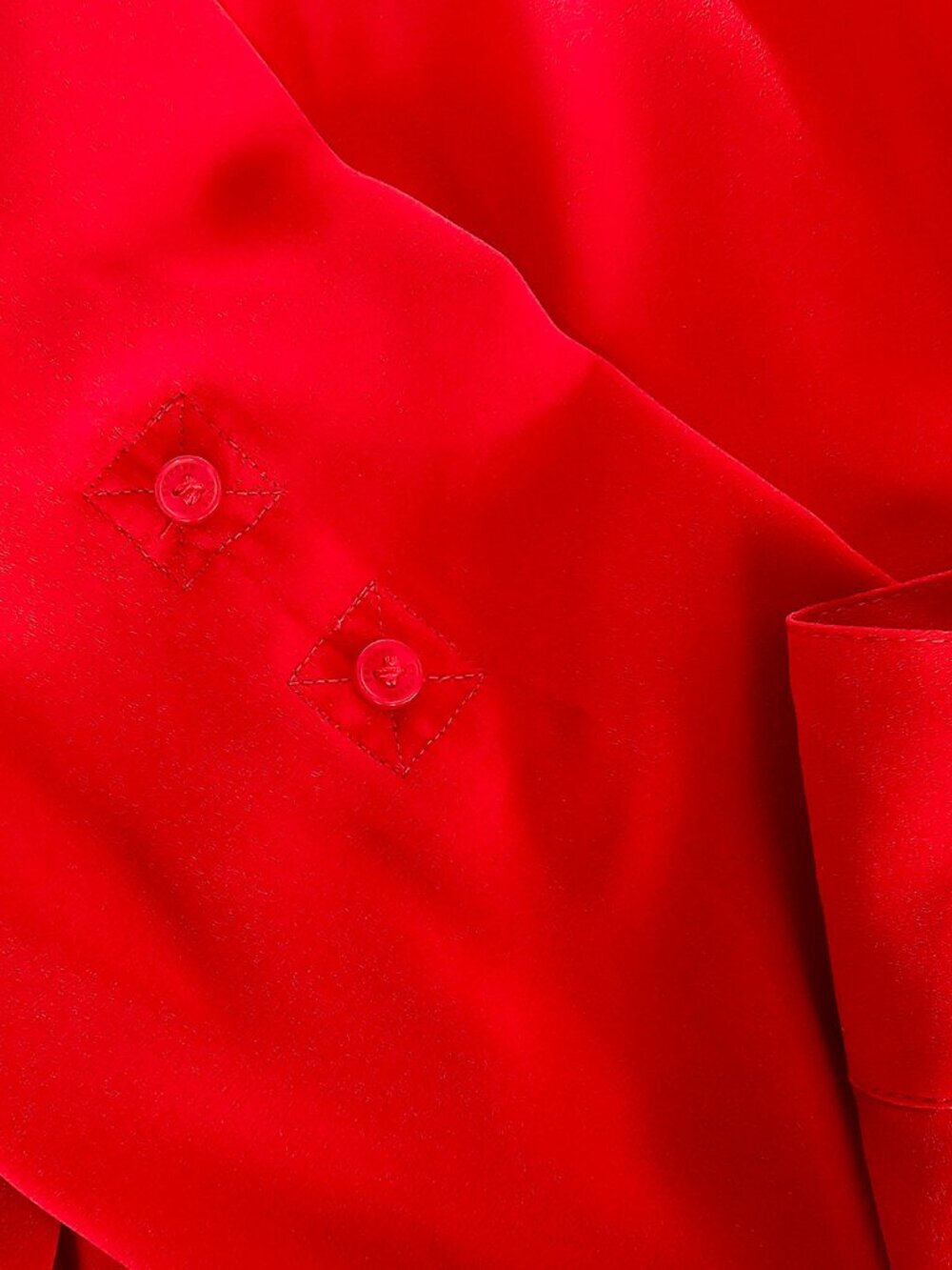 ✨Like New✨ Express Slim Button Down Portofino Shirt, Red, Size S - Picture 7 of 7